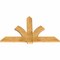 Ekena Millwork Redmond Rough Sawn Timber Gable Bracket, Western Red Cedar, 60"W x 38"H x 2"D x 6"F, 15/12 Pitch GBW060X38X0206RED00RWR - alternate 4